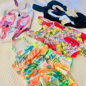 4T Girls Swimsuits Bundle